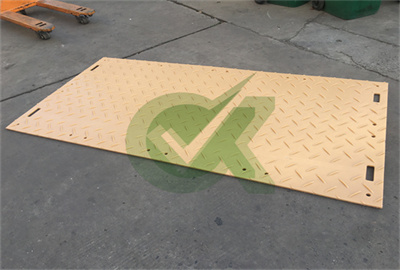 2 handles on each side ground access mats 4×4 Ft for heavy equipment